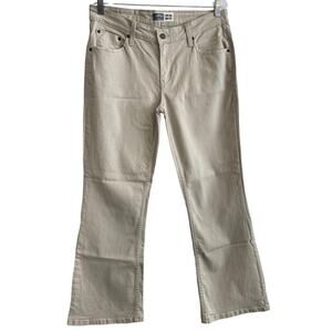 Signature Levi Strauss women's low rise, bootcut jeans.